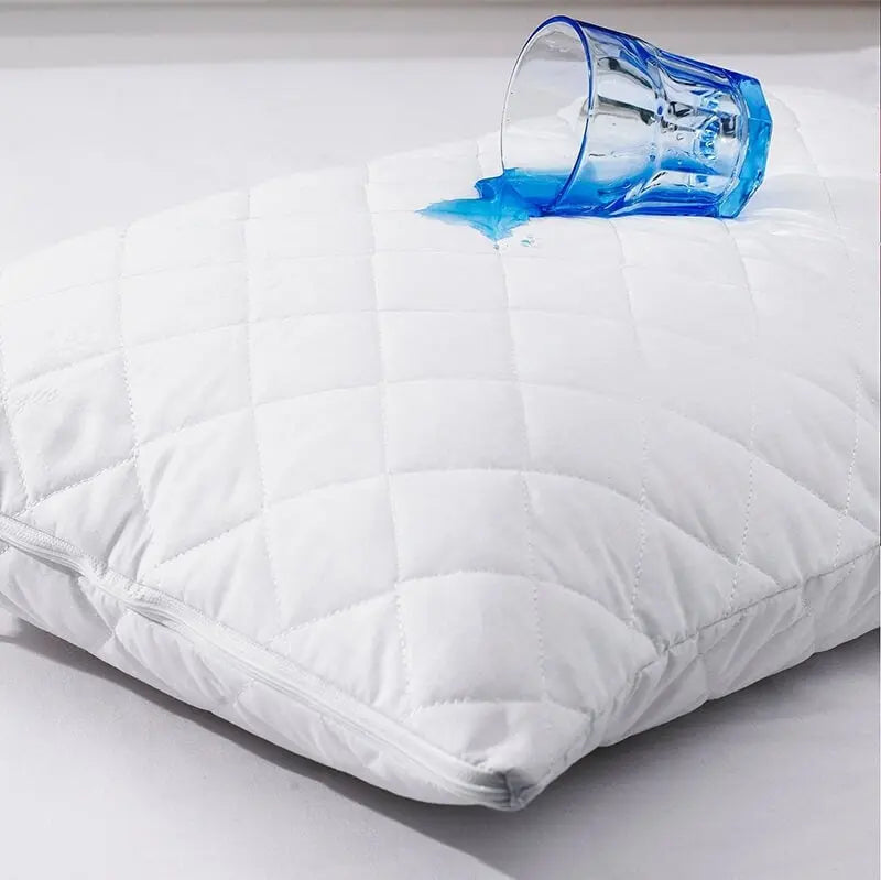 Lot de 2 Protèges oreiller imperméable Trendhomedz