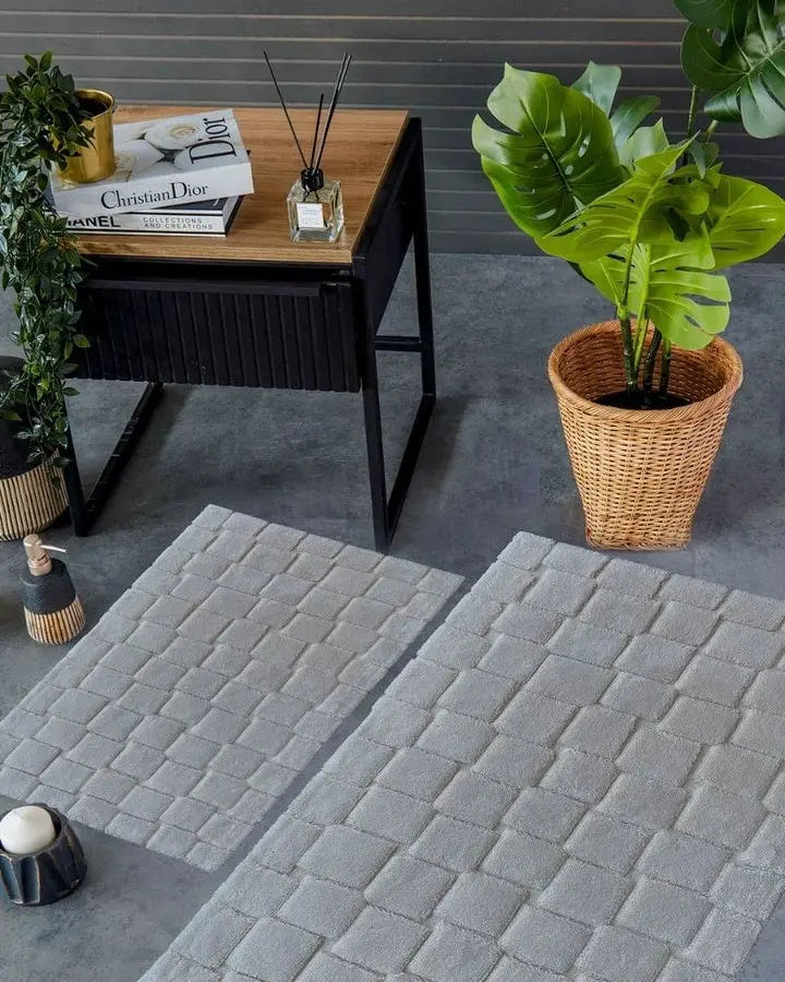 Tapis de bain 2 pièces Trendhomedz