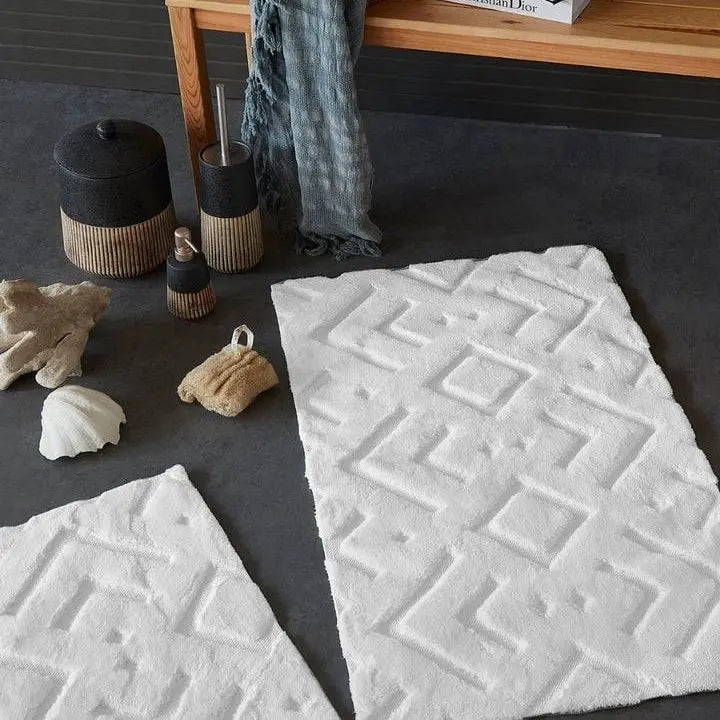 Tapis de bain 2 pièces Trendhomedz