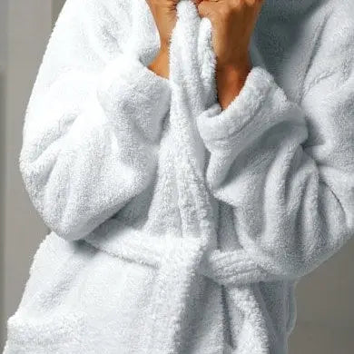 Sortie de bain Blanc Trendhomedz