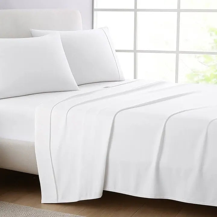 Parure de Draps Blanche Trendhomedz