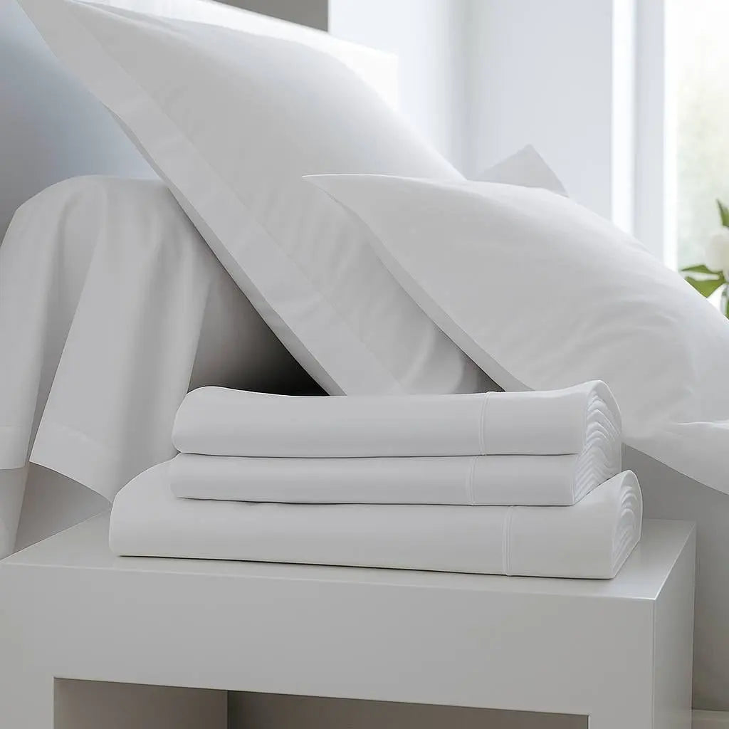 Parure de Draps Blanche Trendhomedz