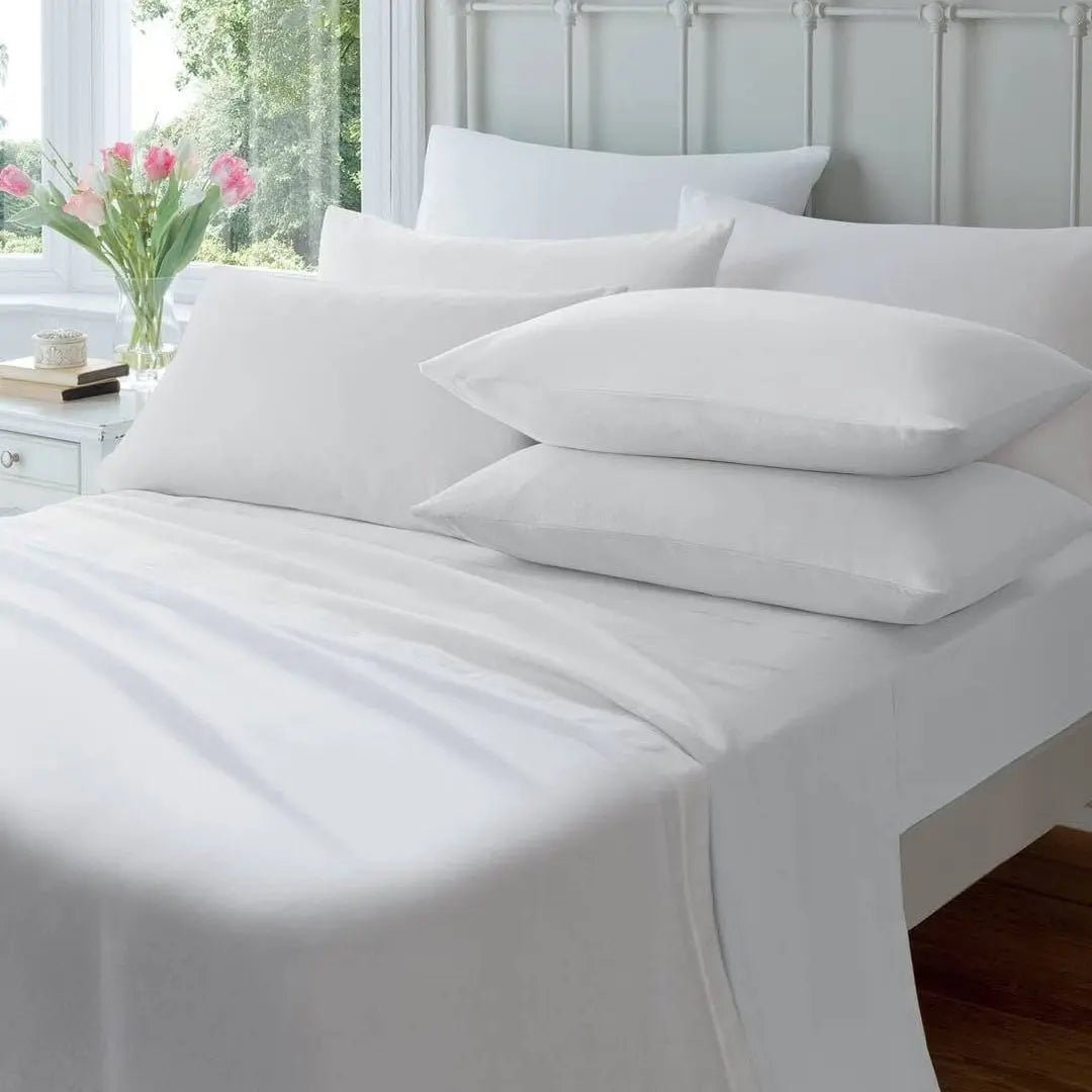Parure de Draps Blanche - Trendhomedz