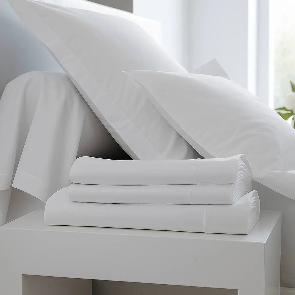 Parure de Draps Blanche - Trendhomedz
