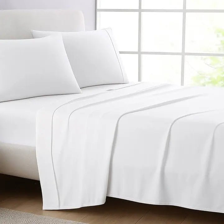 Parure de Draps Blanche - Trendhomedz
