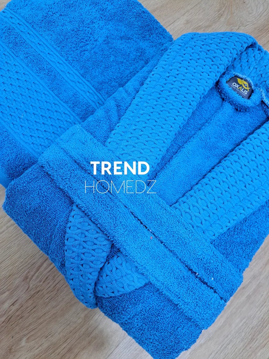 Sortie de bain 2 pièces 100% coton - Trendhomedz