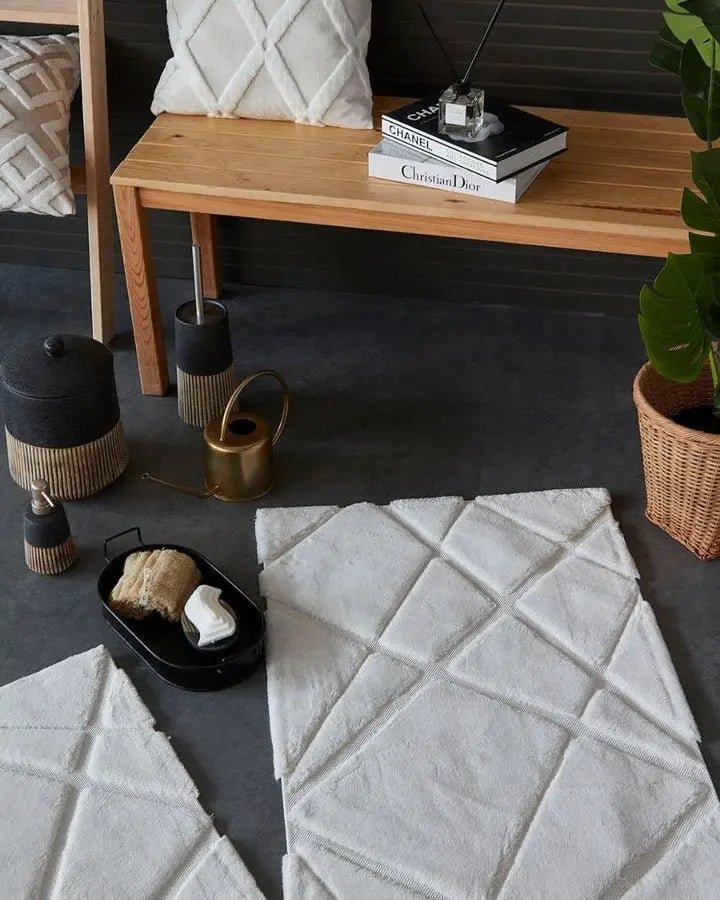Tapis de bain 2 pièces - Trendhomedz